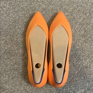 Rothy’s The Point NIB Tangerines 🍊 Size 9.5